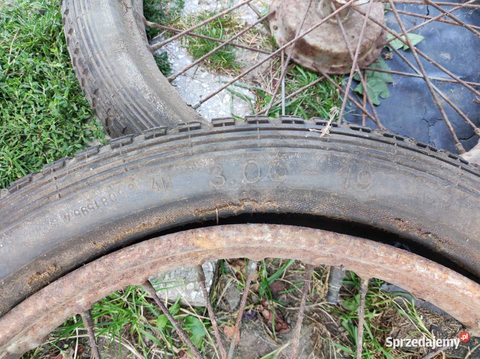 Koła wsk shl jawa wfm komar jawka Części i akcesoria motocyklowe Pajęczno