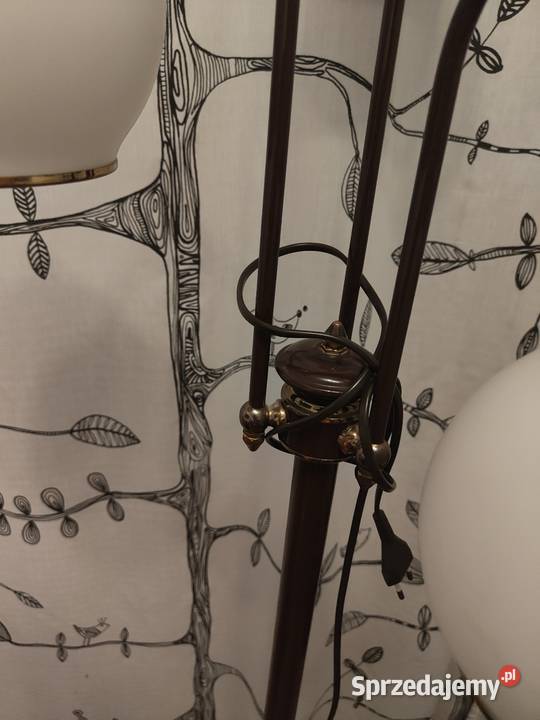 Lampa stojąca trójramienna Tekielak Warszawa