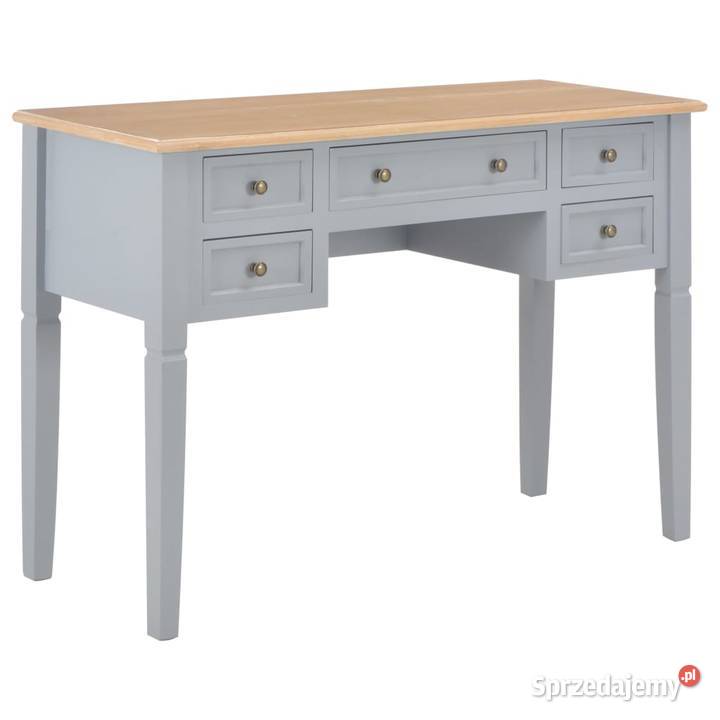 vidaXL Biurko szare 1095x45x775 Biurka Warszawa sprzedam
