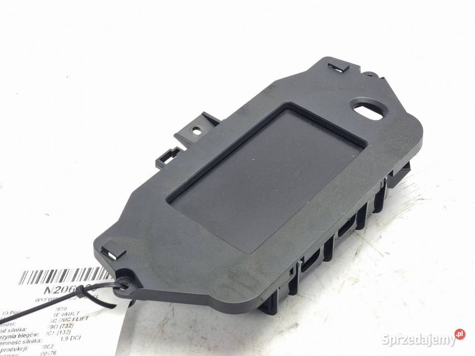 WYŚWIETLACZ PANEL RENAULT SCENIC I LIFT kujawsko-pomorskie Lipno