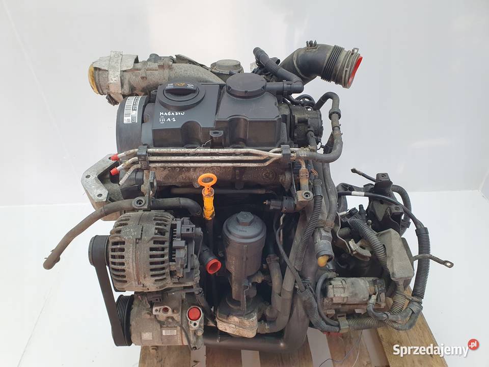 SILNIK KOMPLETNY VW Polo V 14 TDI 80 132 sprawny Rudka