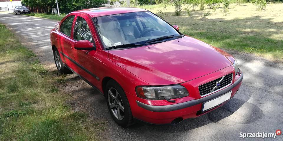 Volvo S60 24 T 2001r BLpg Nowe OC Rok produkcji 2001 Konin