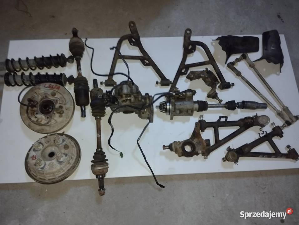 Honda foreman 450 most przedni wszystkie części Myślenice sprzedam