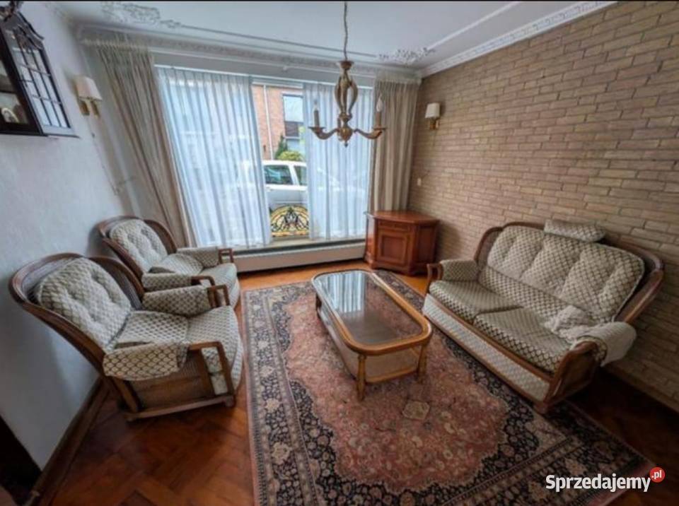 Stylowy zestaw wypoczynkowy z rafią Sieniawa