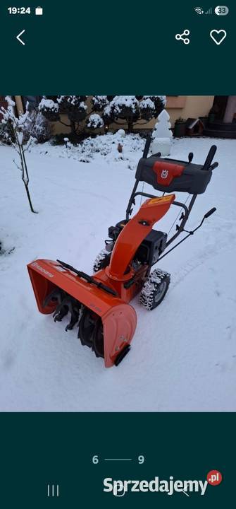 Odśnieżarka Husqvarna ST 124 idealny stan śląskie