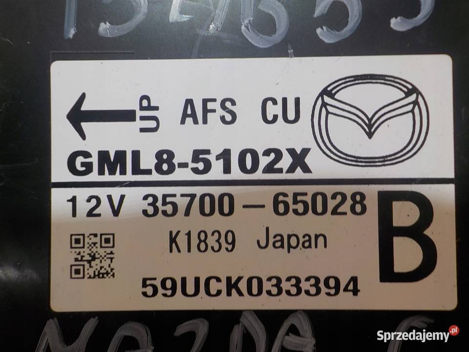 MAZDA 6 GJ III 22 D 16r 4D sterownik modul Suków sprzedam
