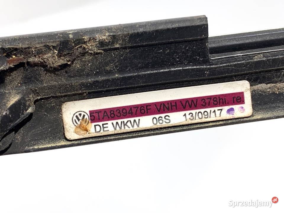 LISTWA ZGARNIAJĄCA TYŁ PRAWY VW TOURAN podkarpackie