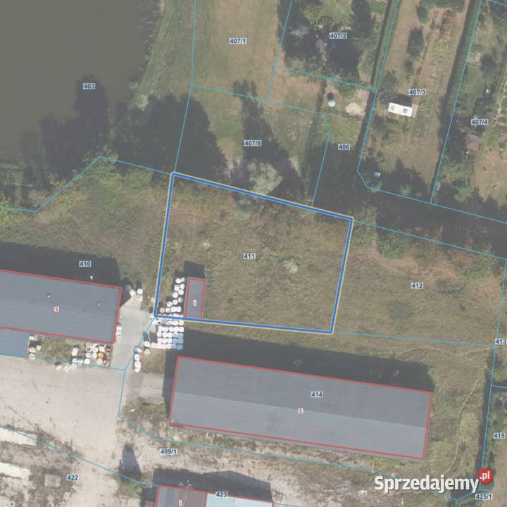 Magazyn i grunty niezabudowane Łochocin