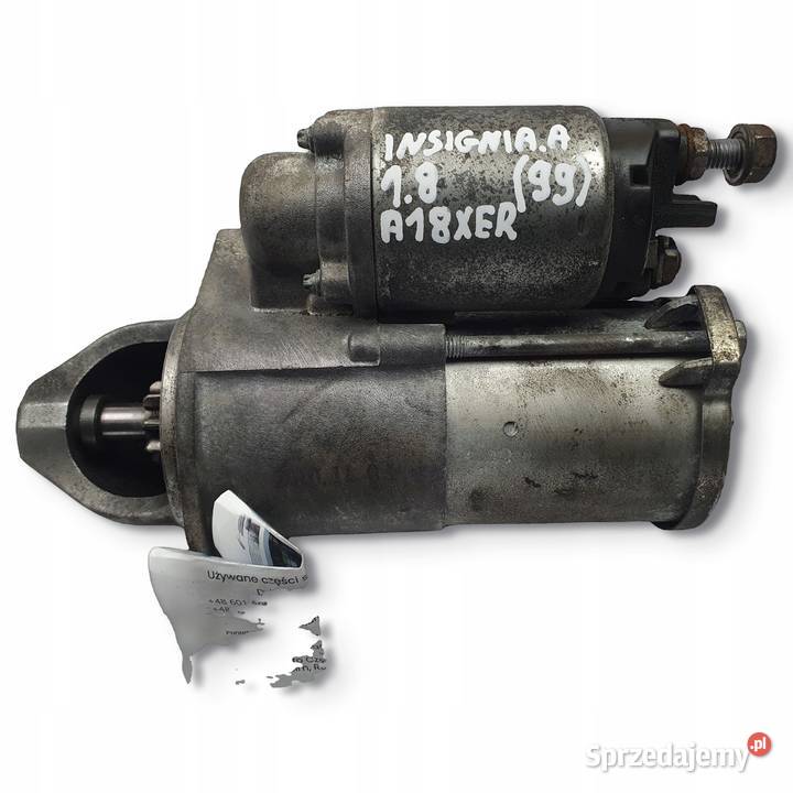ROZRUSZNIK Opel Insignia 18 16V GM 55576980 Układ elektryczny silnika Chełm