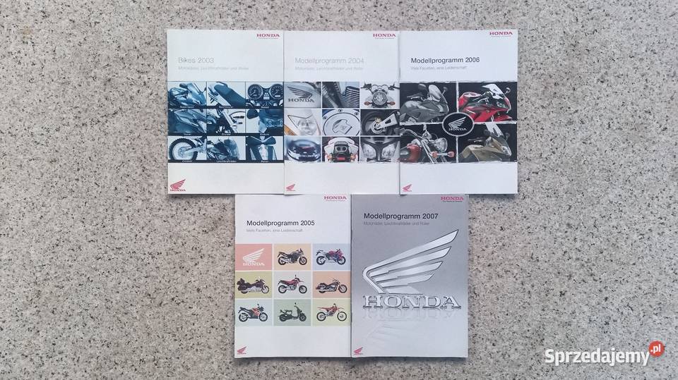 HONDA Gold Wing CBR CRF Dylan i inne Program