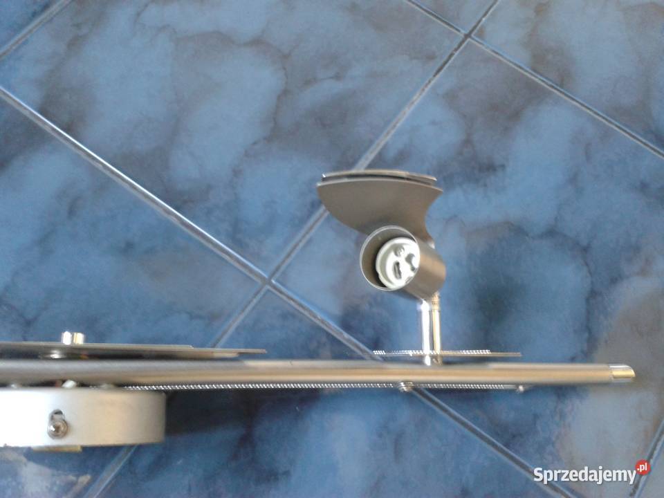 Lampa ścienna sufitowa kinkiet chrom Rybnik