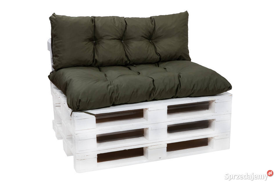 Komplet poduszek na meble z palet do ogrodu (120x80+ 120x50)