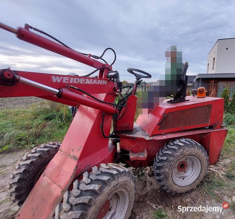 Weidemann ładowarka widły ramię kopiące Gliwice