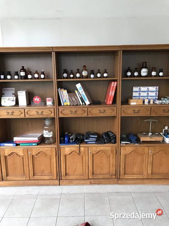 Meble drewniane dąb 2000r regały mazowieckie sprzedam