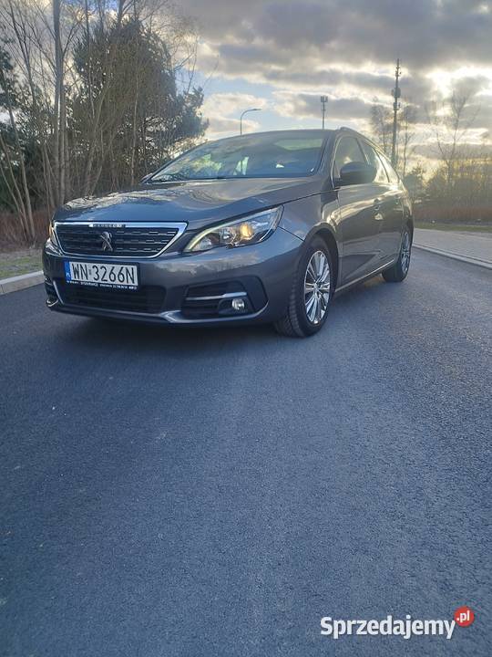 Peugeot 308 salon polska 2020 OKAZJA światła LED Warszawa