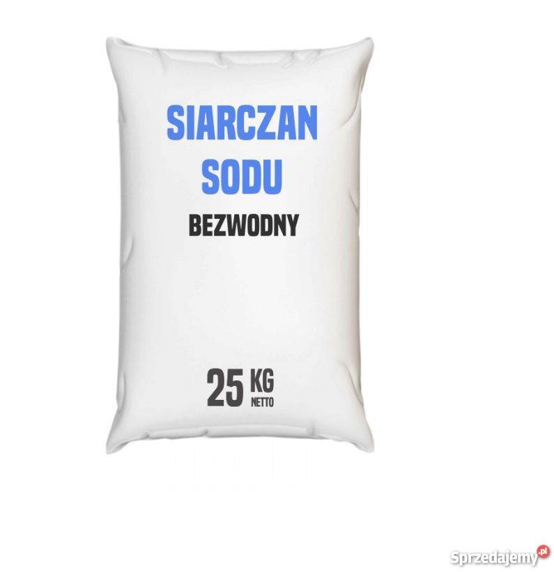 Siarczan sodu bezwodny 25 wysyłka cała Polska