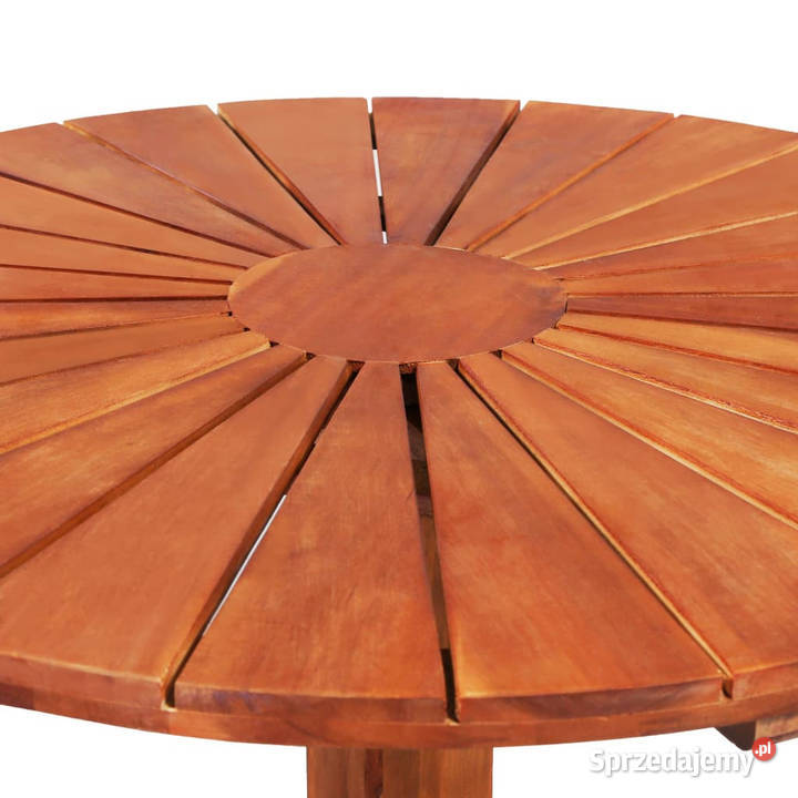 Stolik bistro 70x70 lite drewno akacjowe WM44037