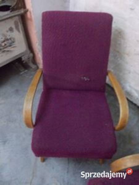 Stare fotel model 53 J Smidek Czechosłowacja TON Bielsko-Biała
