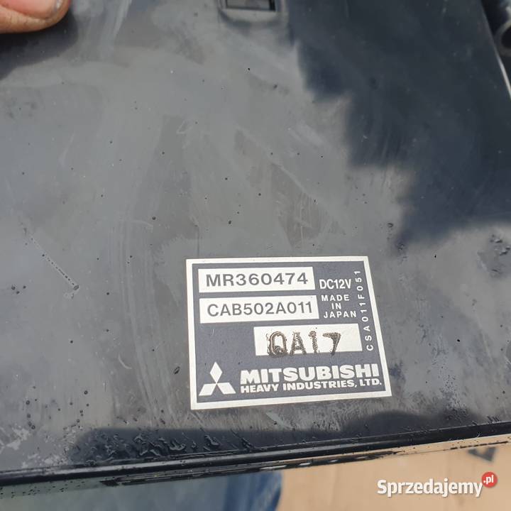 Panel sterowania nawiewów Klimatyzacji Rok produkcji 2002 Panele sterowania, przełączniki Kraków