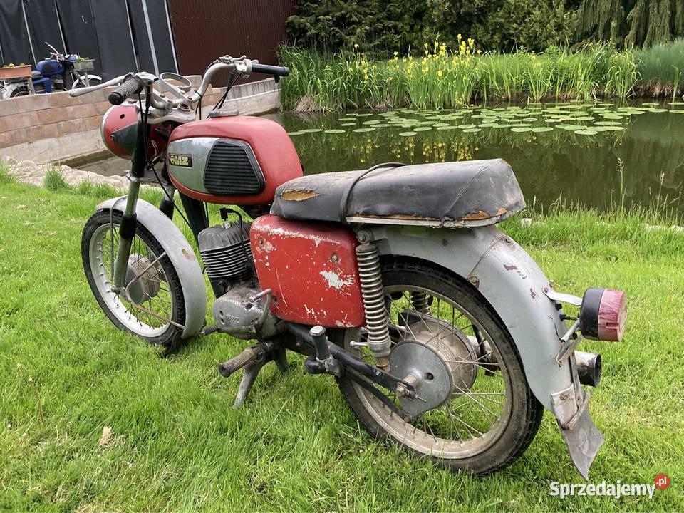 Ładna MZ TS125 1976 Rok produkcji 1976 Żychlin