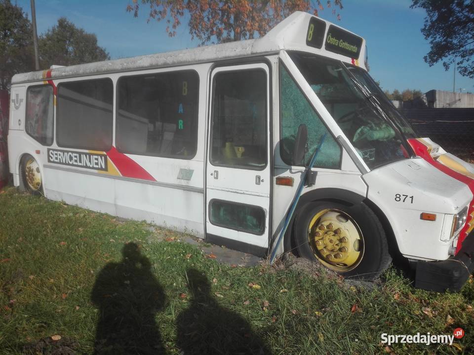 Autobus Ontario na Reklame Ozdobę na Części uszkodzony Zgierz