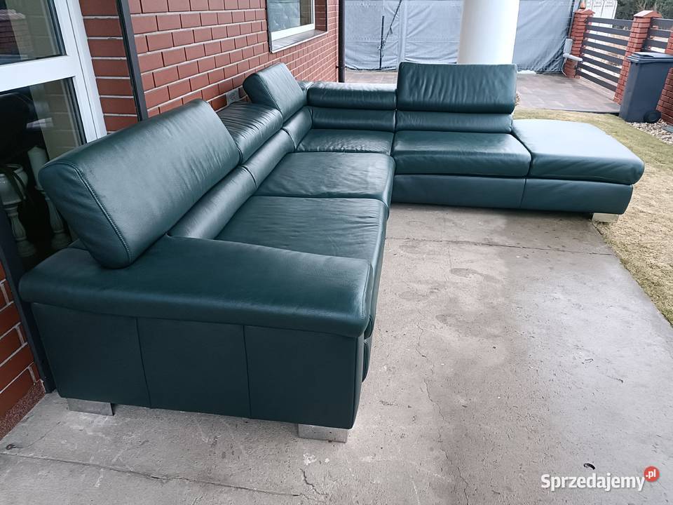 Sprzedam narożnik ze skóry Konin sprzedam