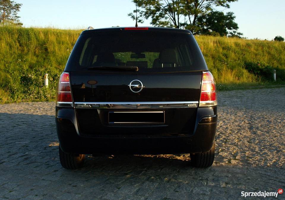 Ładny Opel Zafira B Xenon Alufelgi 7os Pół skóry welurowa tapicerka lubelskie
