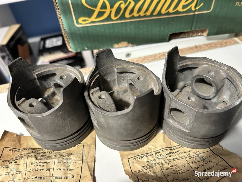 NOWY tłok Fiat 126p 600cc 735mm Gorzyce