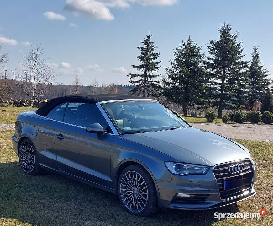 Audi A3 Cabriolet z manualną skrzynią biegów sprzedam