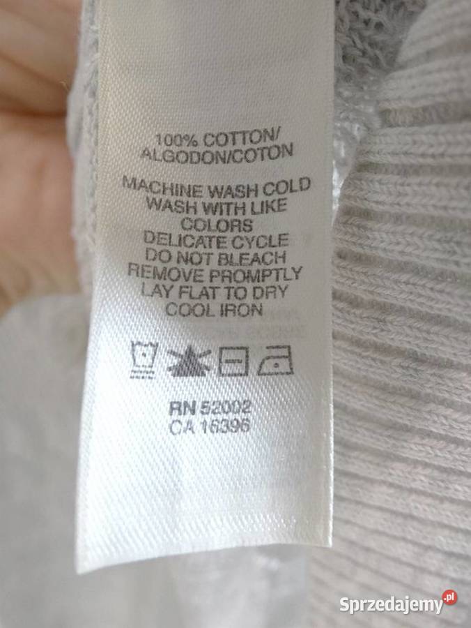Sweter Kardigan Rozpinany Ażurowy Jasnoszary podlaskie Łomża