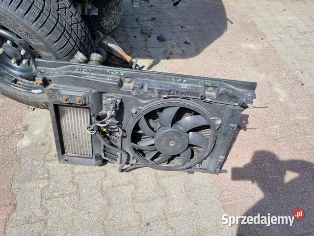 KOMPLET CHŁODNIC CITROEN C4 308 PEUGEOT 16 HDI wielkopolskie