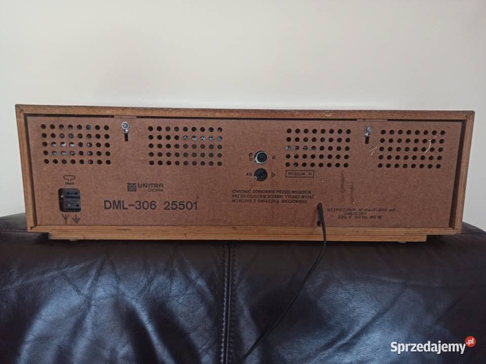 Klawesyn UNITRA DIORA DML 306 radio PRL śląskie Bielsko-Biała