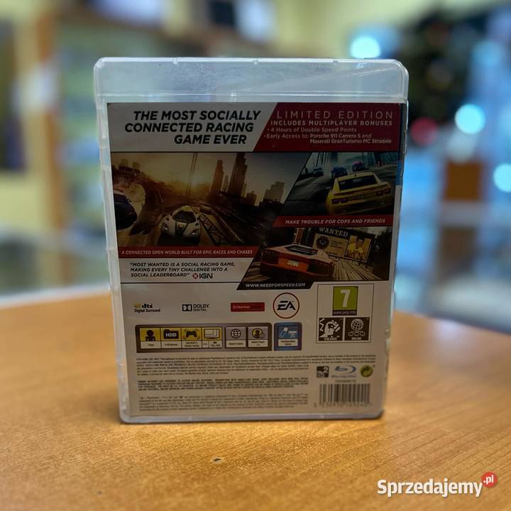 Gra na 3 Need For Speed Most Wanted