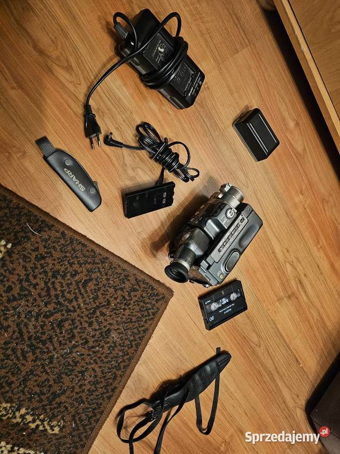 Kamera Sharp VLMX7SGY VIDEO 8 PAL VLMX7 Kamery dolnośląskie Jelenia Góra sprzedam