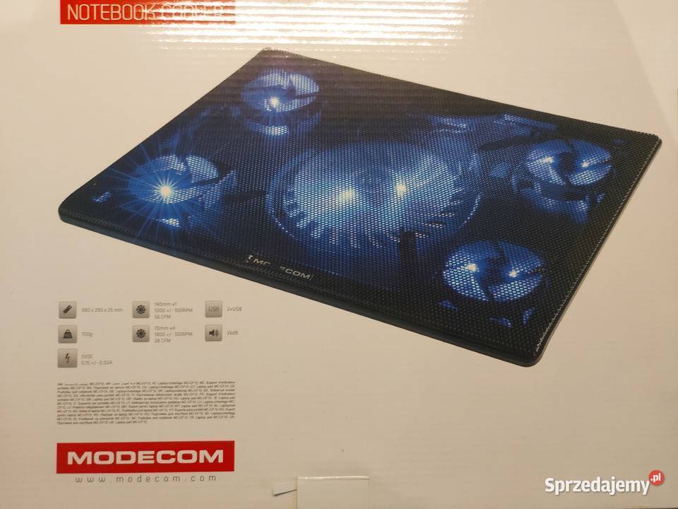 Podstawka chłodząca MODECOM do laptopa 17 Silent podstawki Pozostałe