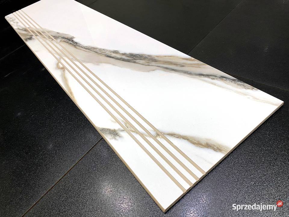 MARMUR NA SCHODY Calacatta Carrara stopnica łódzkie Łask sprzedam