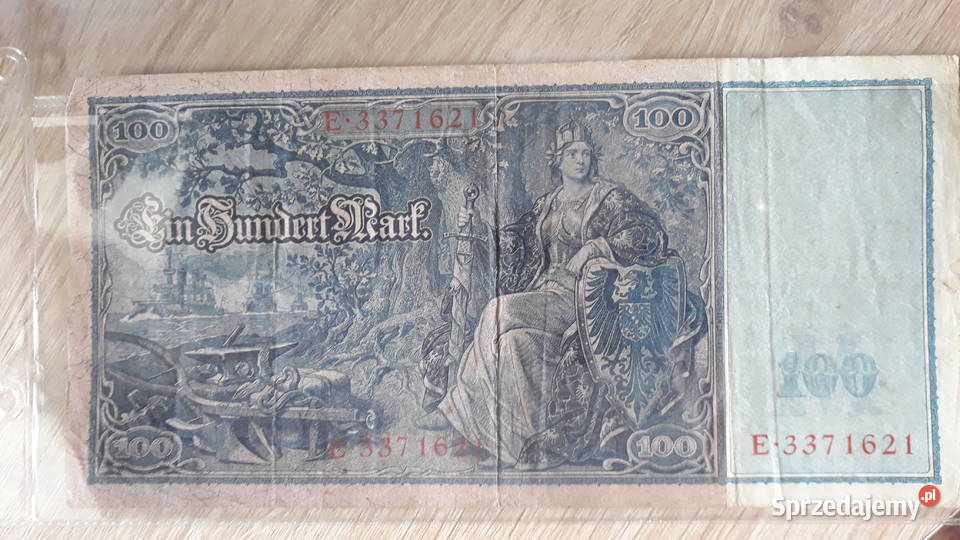 100 Marek Niemcy 1919 r seria E Konin