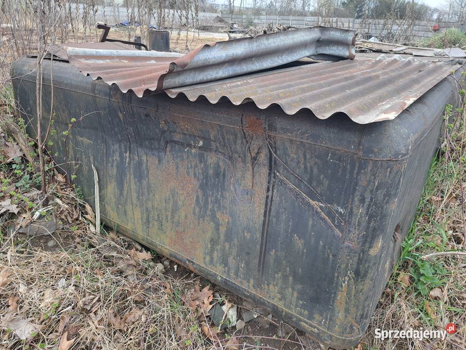 Zbiornik stalowy 58x245x098