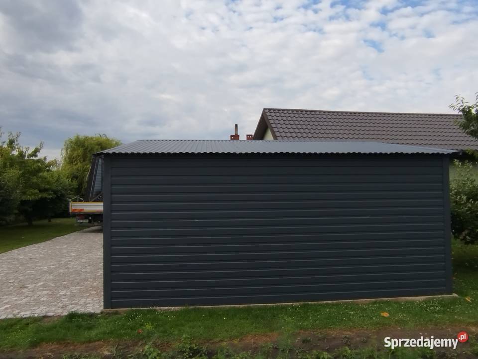 Garaż Blaszany 6x6 SZYBKA REALIZACJA Garaże mazowieckie Szydłowiec