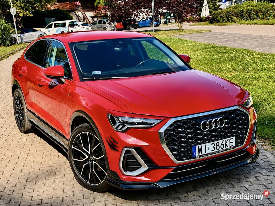 Audi Q3 Sportback 35 TFSI S line 150 Salon 1 dolnośląskie Wałbrzych