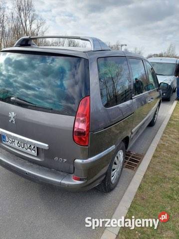 Peugeot 807 Hdi 120 2009r śląskie Czeladź
