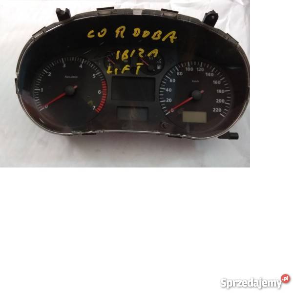 Licznik Seat Ibiza Cordoba W06K0920850 VDO Sklep Wyposażenie wnętrza Margonin sprzedam