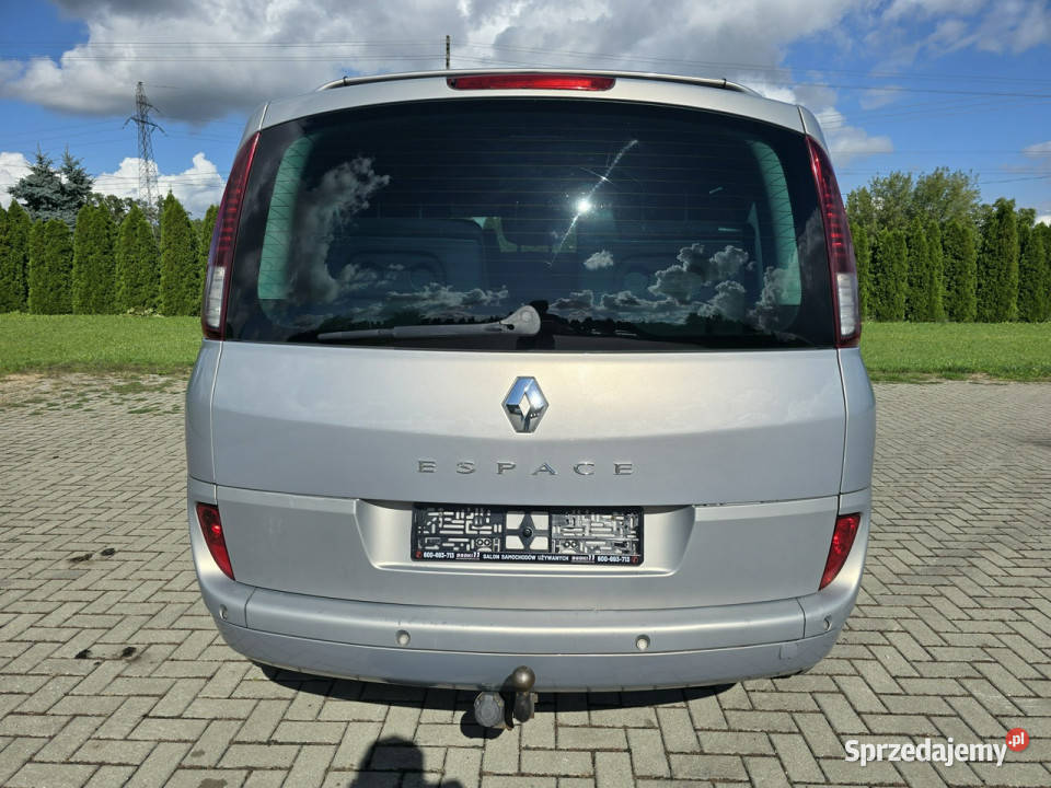Renault Espace 20Turbo Benz 7 FoteliNaviDvD w nieuszkodzony łódzkie Kutno sprzedam