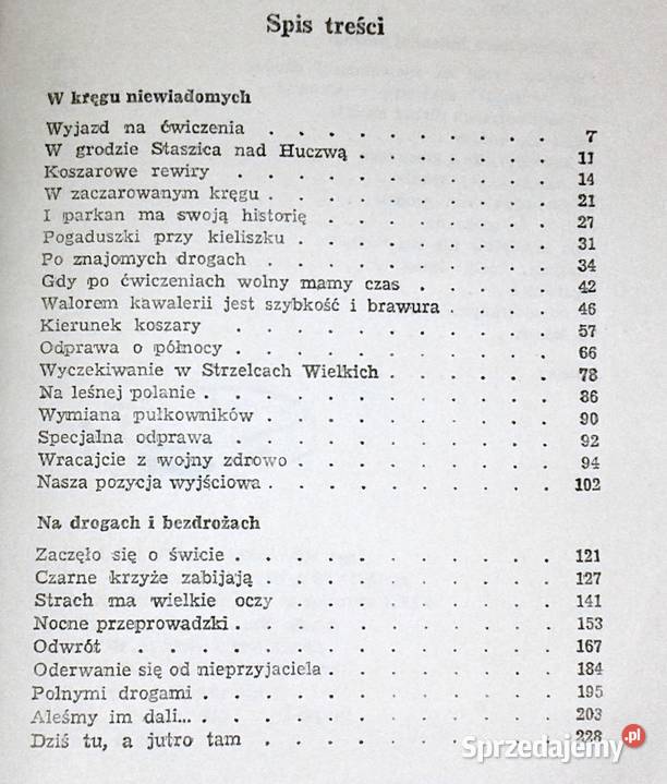 W żołnierskim siodle Stanisław Piotrowski Rok wydania 1982 Chełm sprzedam