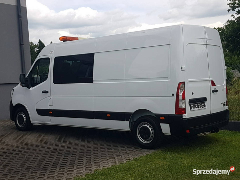 Renault Master 7 OSÓb L3H2 BRYGADÓWKA DŁUGI 2299cm3 śląskie Poręba