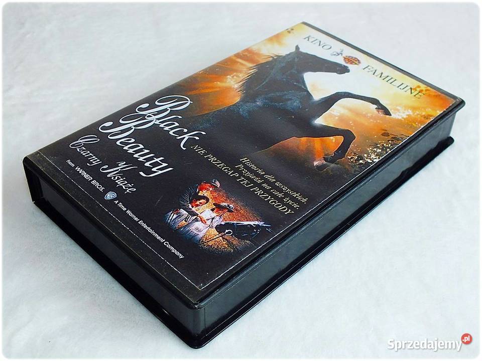 Kaseta VHS Czarny Książę Black Beauty Film na dramat Filmy Żary