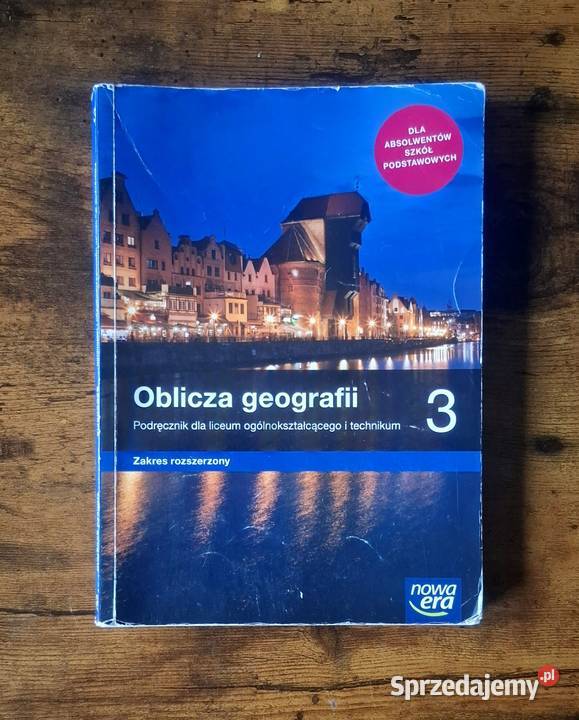 Podręcznik Obliczaa geografii 3 Nowa Era Zakres Rok wydania 2021 wielkopolskie Drawsko sprzedam
