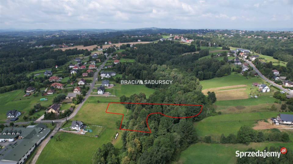 sprzedaży działki 5753m2 Siepraw gaz