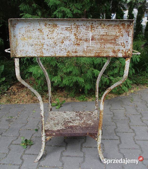 Stara Metalowa Toaletka Umywalka Międzywojnie Nieporęt