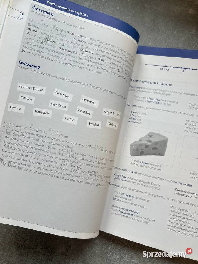 Wielka gramatyka angielska z ćwiczeniami A1 A2 Jasło